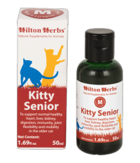 Kitty Senior soutient l'organisme des vieux chats 