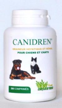 Canidren élimine les toxines du foie et des reins des chiens 