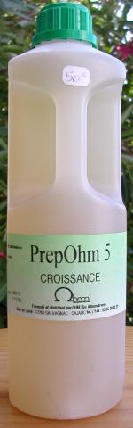 Prepohm 5 aide pendant la croissance des chevaux