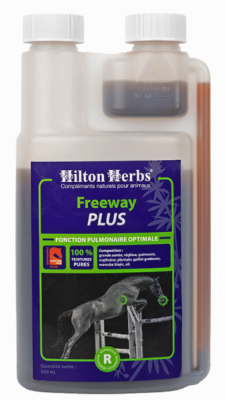 Freeway Plus, concentré de plantes pour la respiration des chevaux