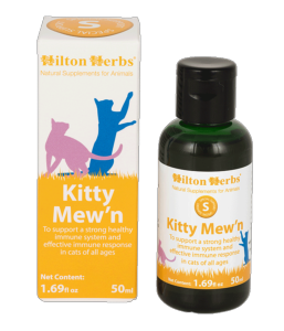 Kitty Mew'n pour renforcer l'immunité du chat