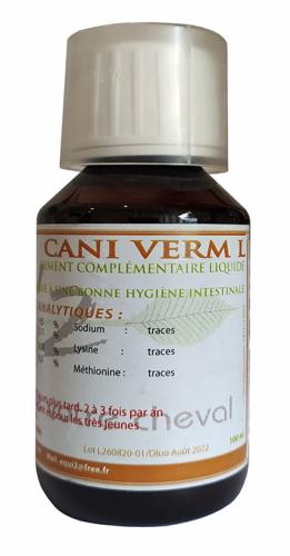 Cani Verm L le vermifuge liquide naturel des chiens