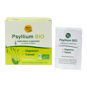 Psyllium Bio en sachets pour une bonne digestion des humains