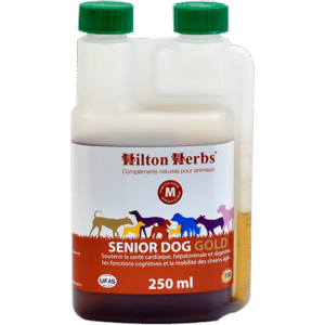 Senior Dog soutient l'organisme des vieux chiens (en liquide)
