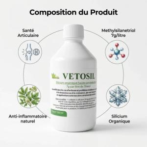 Vétosil, le silicium organique concentré pour les articulations de vos chiens