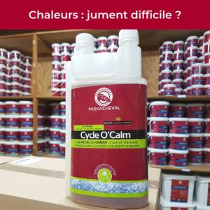 Cycle O'Calm apaise les juments