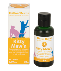 Kitty Mew'n pour renforcer l'immunité du chat (promo 07/22)
