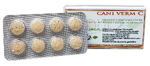 Cani Verm C Blister, le vermifuge naturel en cachet des chiens 