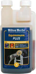 Equimmune Plus la réponse immunité de Hilton Herbs pour chevaux sportifs