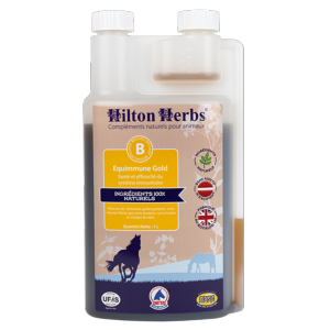 Equimmune Gold, la réponse immunité de Hilton Herbs pour chevaux