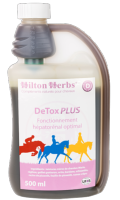 Detox Plus concentré de teintures mères pour le foie et les reins des chevaux de sport