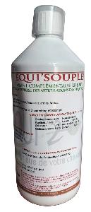 Equi'souple liquide, riche en MSM pour chevaux